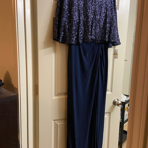 Alex Evenings maxi gown size 14 (2pc) - Picture 5 of 10